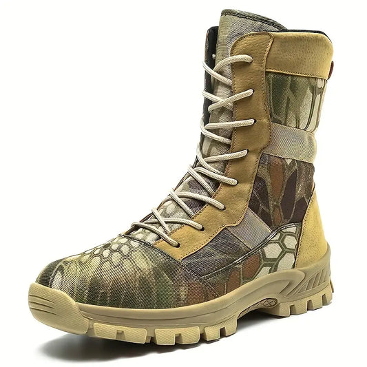 Waterproof Hunting Boots for Men Hiking Boots Durable Outdoor Footwear